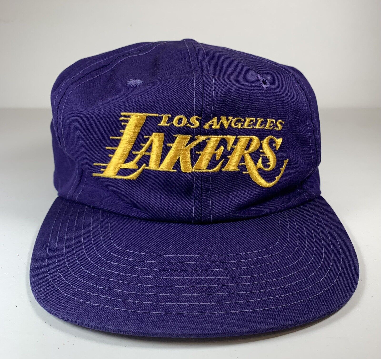 Vintage NBA Los Angeles Lakers Starter Motion Twill Snapback Hat