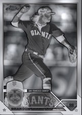 [DIGITAL] Topps Bunt - Brandon Crawford - Topps Chrome 23 S1 - Black White Base