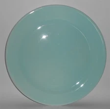 T S & T Lu-Ray Pastels Pottery Green Chop Plate