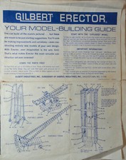 Gilbert Erector Your Model Building Guide Book