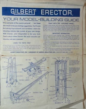Gilbert Erector Your Model Building Guide Book