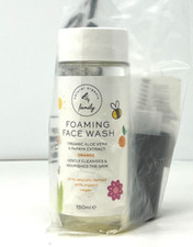 Natural Organic Family Foaming Face Wash- ORANGE- 150ml w/ Pump NEW Ships Fast