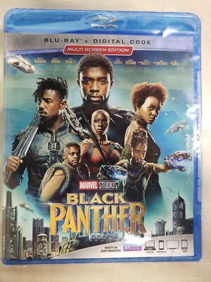 MARVEL STUDIOS BLACK PANTHER [Blu-ray] | Multi Screen Edition | Factory Sealed!!