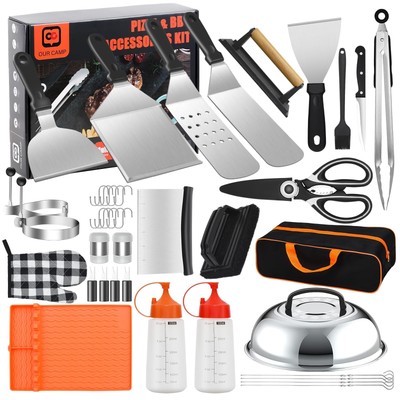 41PCS Griddle Accessories Kit for Blackstone & Camp Chef - Complete Flat Top ...