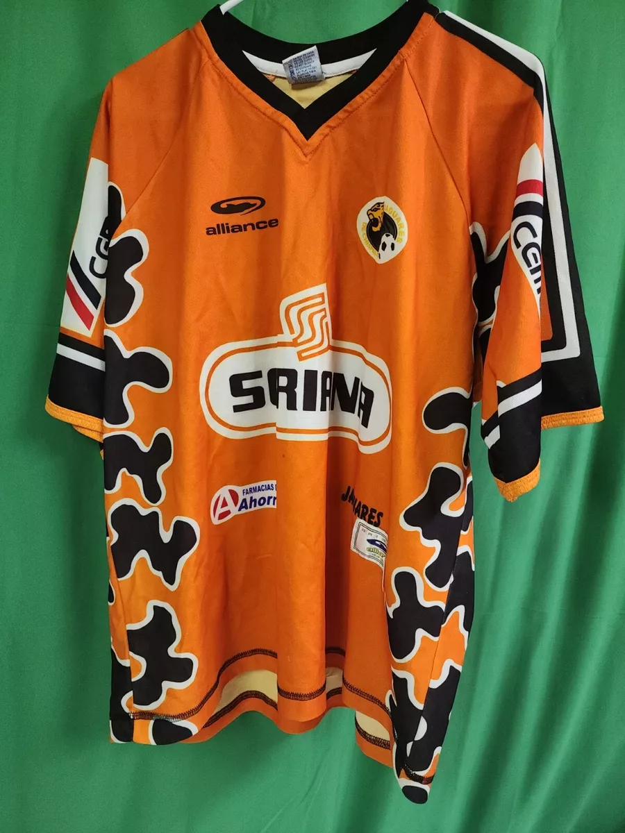 Jaguares De Chiapas Soccer 7 Orange Jersey FC Football Mexico