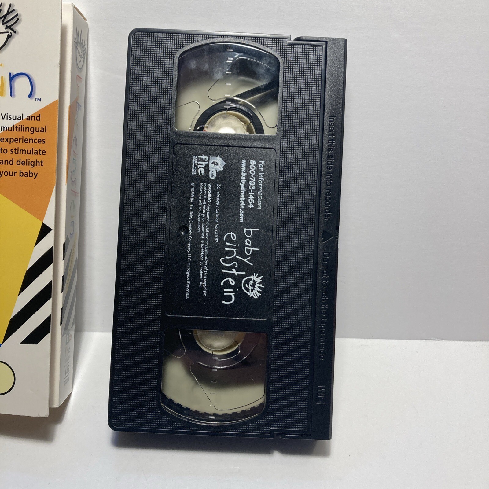Baby Einstein VHS Tape 2000 Ages 118 Months Educational Film eBay