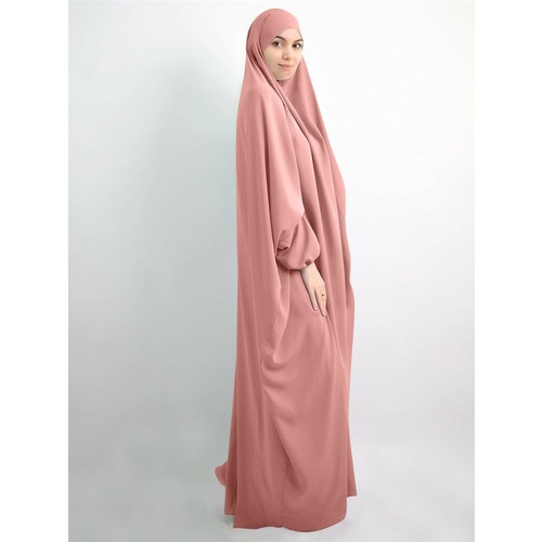 Ramadán Mujeres Khimar Vestido de Oración Kaftán Niqab Vestido Árabe Disfraces Islámicos - Imagen 69 de 315