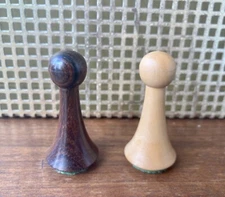 Original 1950s Herman Ohme Minimalist MCM Pawn Chess Piece - Weighted