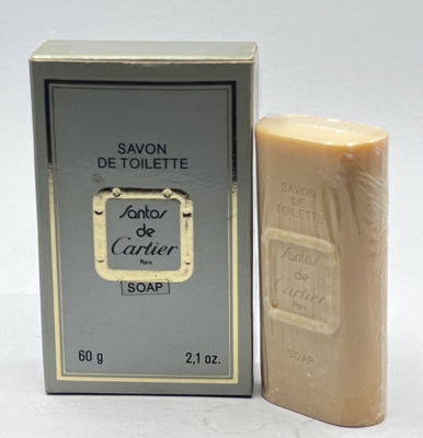 Santos De Cartier Savon De Toilette Soap-60g (RARE)-NEW | eBay