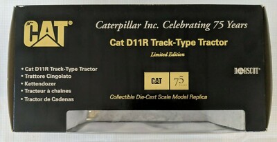 Norscot 55062 Cat D11r Tractor 75th Anniversary Gold Diecast Model