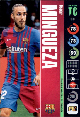 Panini Top Class 2022 Trading Card 38 - Oscar Mingueza - Defenders