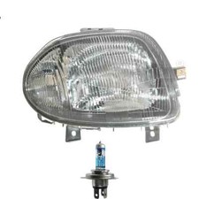 Scheinwerfer rechts H4 für Renault Clio II BB_ CB_ inkl. Osram Lampen