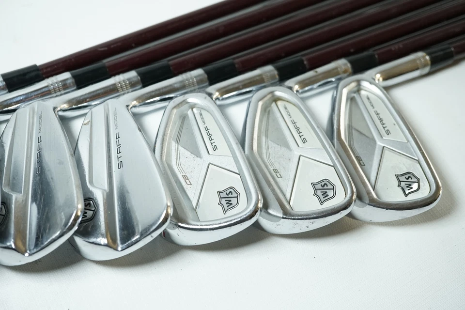 Wilson Staff Model MB/CB Irons Combo / 4-PW / Stiff Flex Graphite Shafts - Image 2 of 4