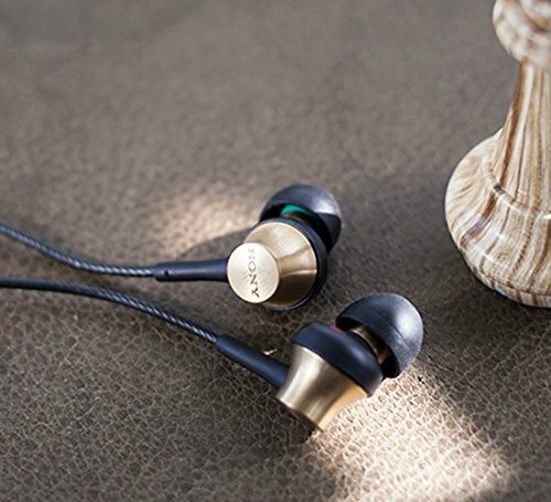 Sony MDR-EX650AP Closed Dynamic In-Ear Headphones Mic Brass Brown Sony MDR-EX650AP Closed Dynamic In-Ear Headphones Mic Brass Brown