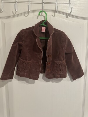 Copper Key toddler girl s vintage brown Corduroy jacket blazer size 4T