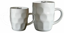 Ceramic dimple tankard, pint or half pint mug, personalised option available