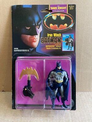 Batman The Dark Knight Series Iron Winch Batman Action Figure Kenner 1990 MOC