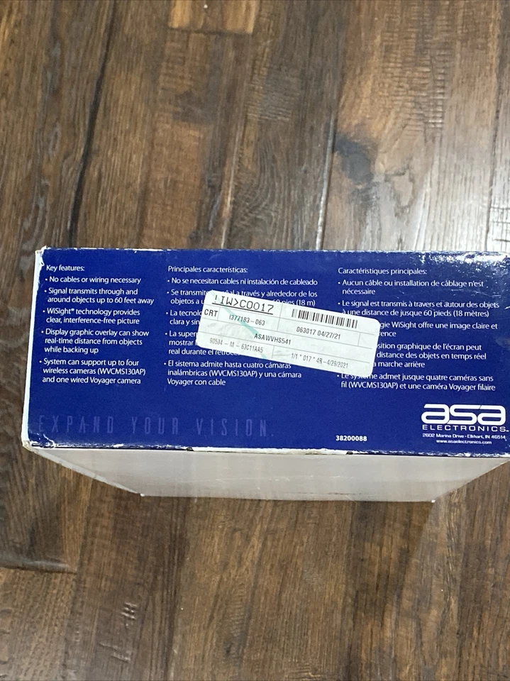 Voyager Digital Wireless Observation Camera System 5.6" Monitor WVHS541 WiSight - Image 3 of 4