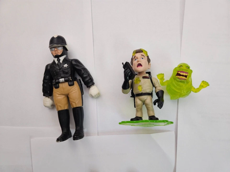 Lote de Figuras de Acción Kenner Vintage Originales Cazafantasmas Reales X-Cop Foto 4 de 4