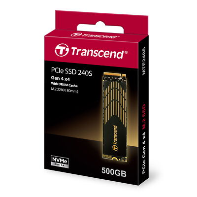 500GB Transcend M.2 2280 PCIe Gen4 x4 NVMe SSD 240S | eBay