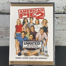 American Pie 2 (DVD, 2001) NEW Jason Biggs, Chris Klein, Tara Reid, Mena Suvari