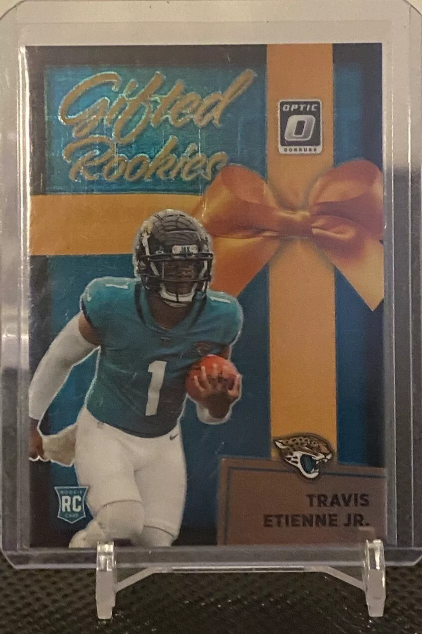 2021 Donruss Optic Travis Etienne Jr. Gifted Rookies Black Pandora Rookie  /25