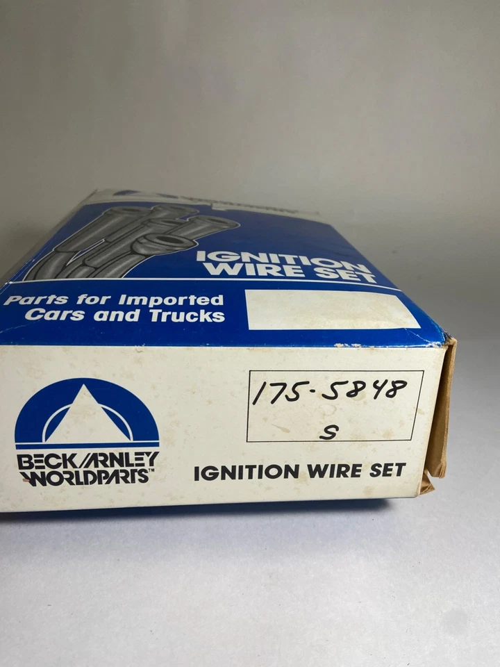 Juego de cables de bujía Beck/Arnley 175-5848 para Toyota Corolla 85-87 1,6 L-L4 Foto 4 de 4