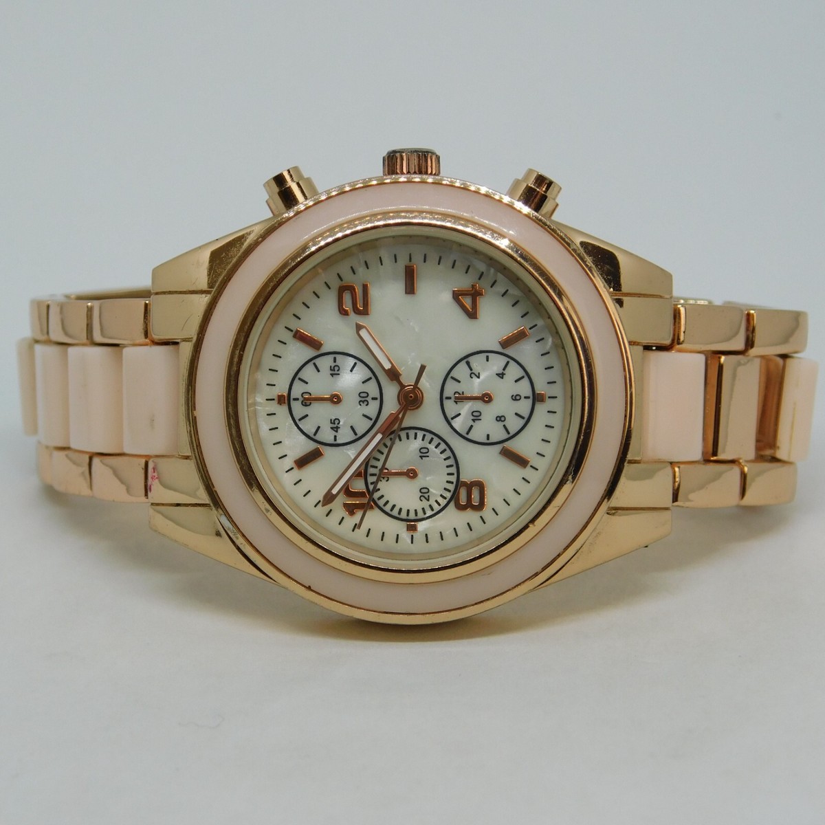 Aeropostale TTCCCH1 Rose Gold Tone Quartz Women's Watch 1/2