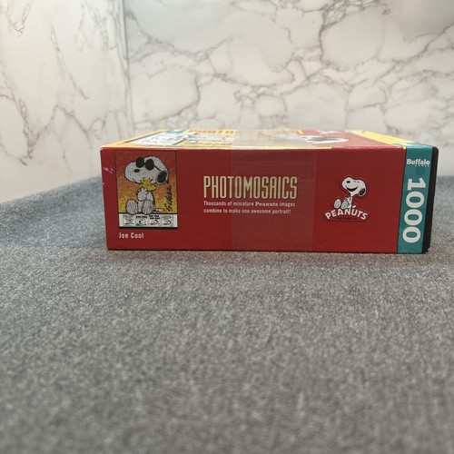 Photomosaic 1000 PC Puzzle Charlie Brown Peanuts Joe Cool, New Sealed 2010 - Picture 6 of 8