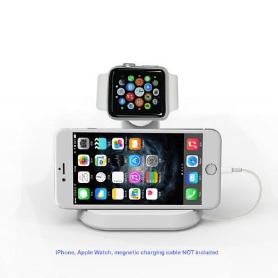 CyberTech Minimalist style Charging Station Dock for Smart Watch iPhone 