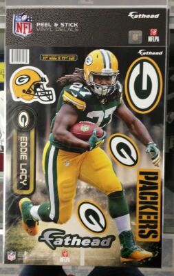 NFL Green Bay Packers Eddie Lacy 11'' X 17'' Fathead Wall Graphic