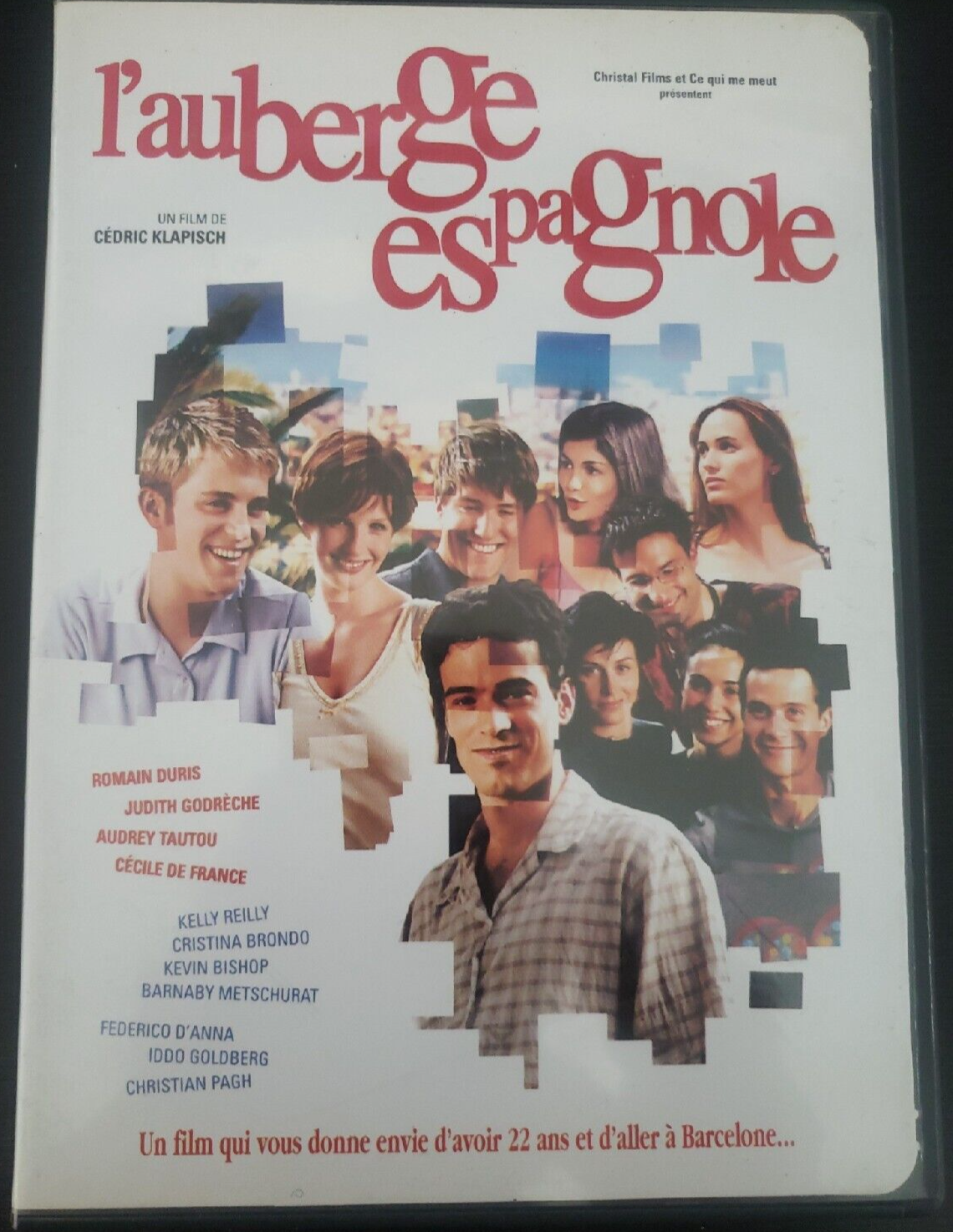 L'Auberge Espagnole - 2 DVD - Romain Duris - Cecile Of France - Judith  Godrèche