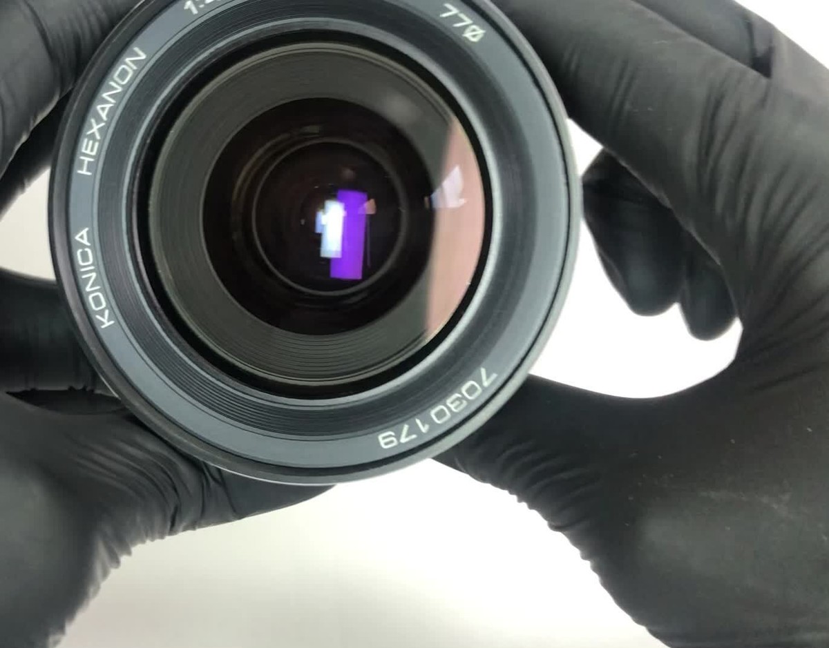 コニカ KONICA HEXANON 21mm F4 ⏯ [Near MINT +++] Konica Hexanon 21mm f4 Wide Angle MF Lens
