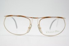 Vintage Glasses Christian Dior 2629 46 Gold Multicolored Oval Frame