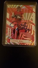 Cameron Brate Tampa Bay Buccaneers Hand Signed Autographed Panini Card