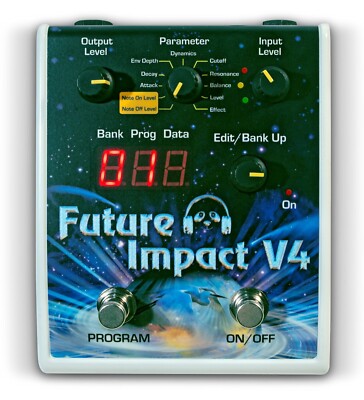 New PandaMIDI Future Impact V4 Guitar/Bass Synth Effects Pedal | eBay