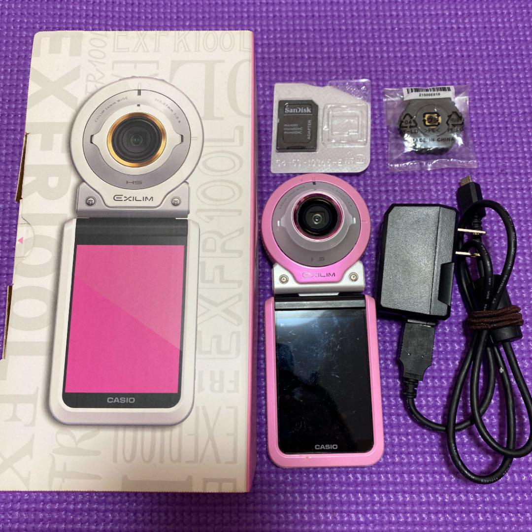CASIO EXILIM EX-FR100L Separation Digital Camera EX-FR100LPK Pink 