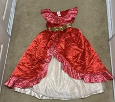 Hermoso Vestido Disfraz Princesa Elena de Avalor Deluxe Disney Store Talla 9/10