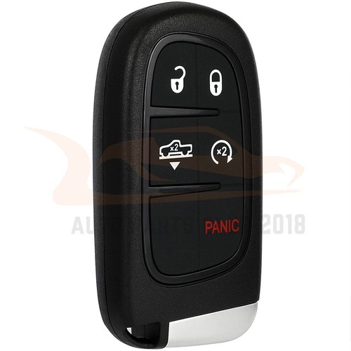 For RAM 1500 2500 2013 2014 2015 2016-2018 Keyless Key Fob Remote Case Shell - Picture 5 of 10