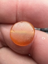 Ancient SWAT Valley Bactrian worn tabular bead 13.4 x 4.9 mm collectible artifac