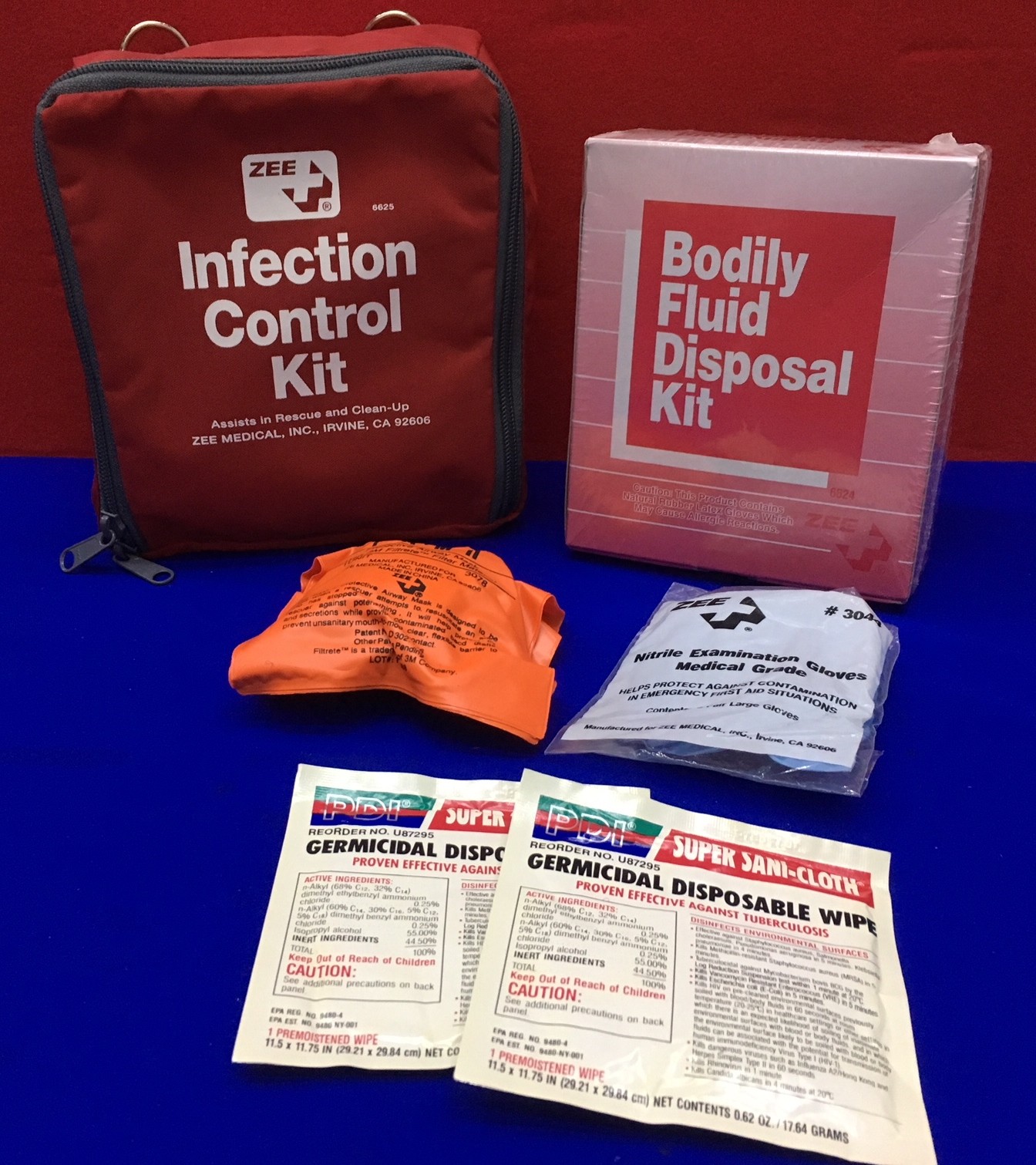 ZEE MEDICAL 6625 INFECTION CONTROL KIT eBay