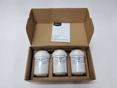 #ad Amazon Basics Replacement GE MWF Refrigerator Water Filter Cartridge Pack of 3 $18.69