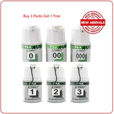Gingi-Pak Max Z-Twist Dental Gingival Retraction Cord Packing 0,00,000,1, 2 ,3