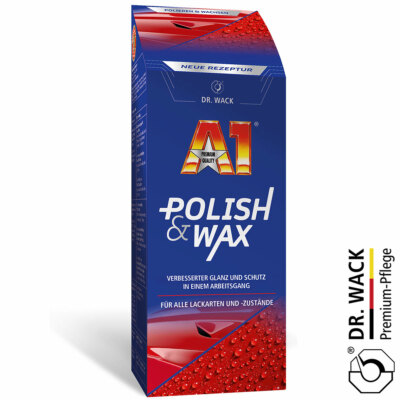Dr. Wack A1 Polish & Wax (2640) Autopolitur Wachs Lackschutz Versiegelung 500ml