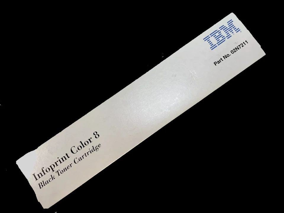 IBM Infoprint Black Toner cartridge. New in box. Model 02N7211 - Image 2 of 2