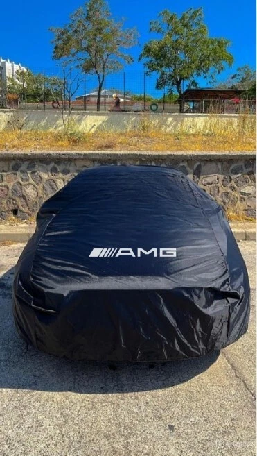 Cubierta de auto exterior para todo tipo de clima para Mercedes-Benz sedán/SUV/Coupe Foto 4 de 4