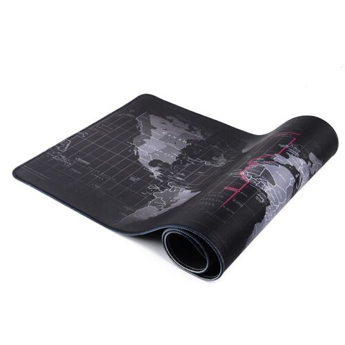 2X Tisch-Mousepad Karten-Mauspad Rutschfestes Mit Weltkarte Computertisch Büro - Afbeelding 4 van 13