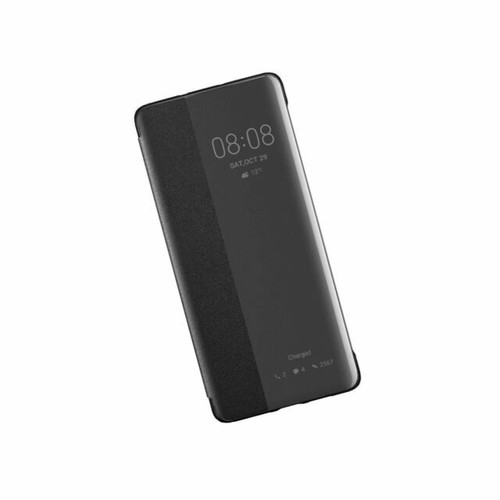 caseroxx Business-Line Case for Huawei P30 in black made of faux leather | UK