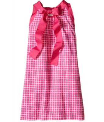 pink grid dress White Grid on Light Pink" A-Line Dress for Sale by dnw946