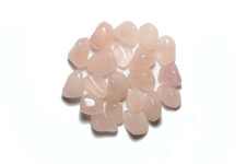 Rose Quartz Tumbled Gemstones - Bulk Wholesale Options